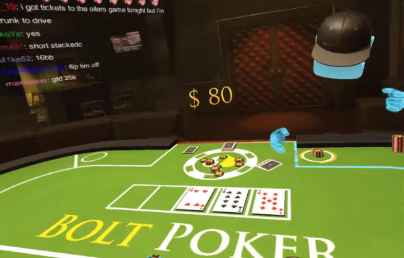 Virtuální realita v pokeru Virtuální realita v pokeru