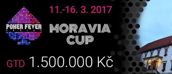 Poker Fever - Moravia Cup nabízí garanci 1 500 000 Kč