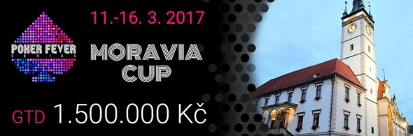 Poker Fever - Moravia Cup nabízí garanci 1 500 000 Kč