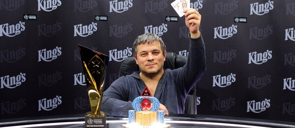 Vladimir Troyanovskiy vítězí v King's High Rolleru