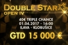 DoubleStar Open IV o €15,000 duben 2017