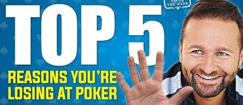 Daniel Negreanu: 5 důvodů proč prohráváte v pokeru