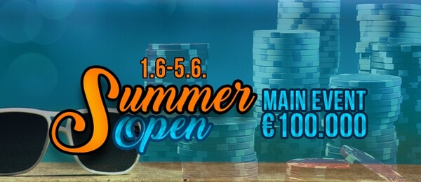 Grand Casino Aš: Summer Open o €100,000