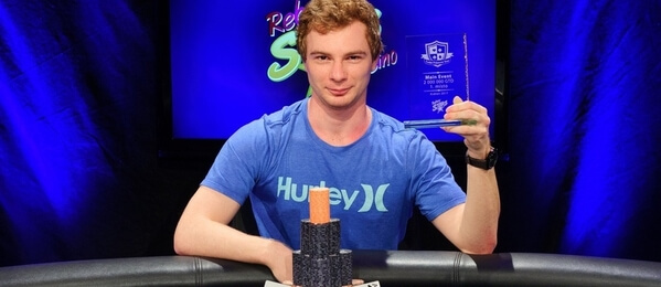 Jakub &quot;Šmaky&quot; Šenk vítězí v květnové České Pokerové Tour!