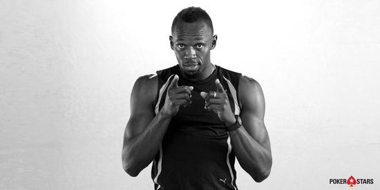 Usain Bolt doplní Kevina Harta v týmu PokerStars