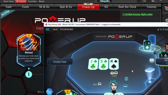 PokerStars testují hybridní Power Up