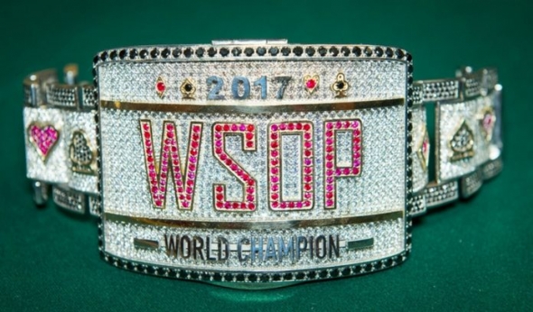 Bracelet pro vítěze Main Eventu WSOP 2017