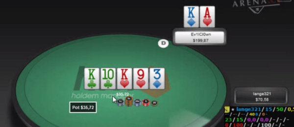 Pokerové video: Induce na riveru v cash game 2