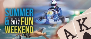 Summer &amp; Fun Veekend v Aši: Poker, motokáry, plážový volejbal