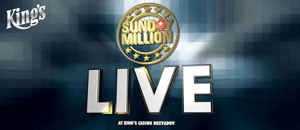 Zahrajte si Sunday Million poprvé naživo v King's