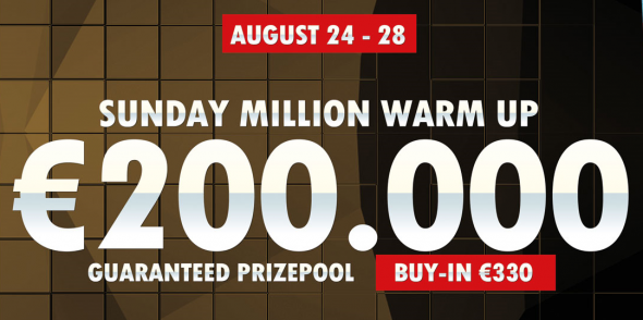 King's: Začíná Sunday Million Warm Up o $200k