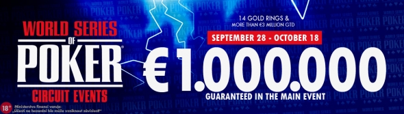 Koncem měsíce odstartuje WSOP Europe Koncem měsíce odstartuje WSOP Europe