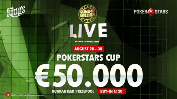 PokerStars Cup s €50,000 GTD startuje dnes