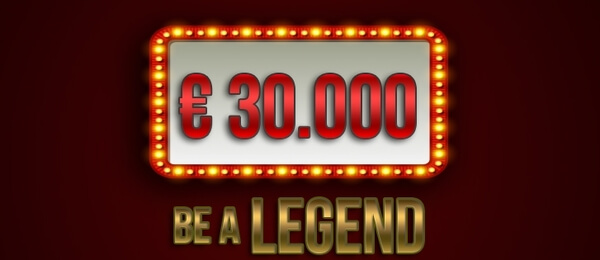 Grand Casino Aš: Be A Legend o €30,000 GTD