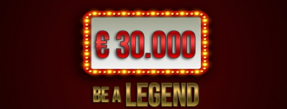 Grand Casino Aš: Be A Legend o €30,000 GTD