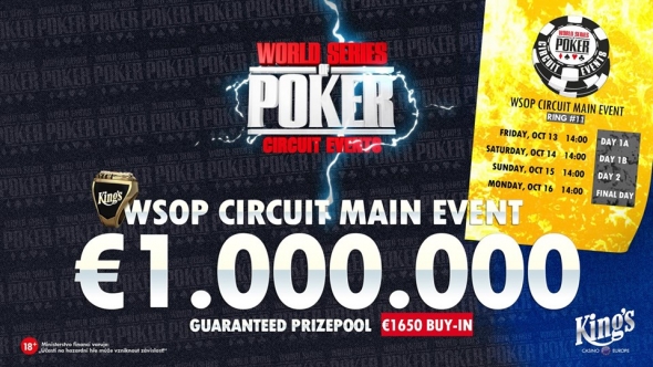 Main Event WSOP Circuit už tento víkend