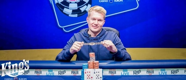 Oleksandr Shcherbak ukořistil první náramek rozvadovské WSOP Europe