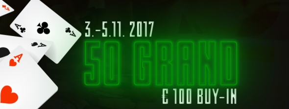 Listopadový Fifty Grand se odehraje už tento víkend