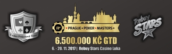 Rebuy Stars - Prague Poker Masters listopad 2017 - header