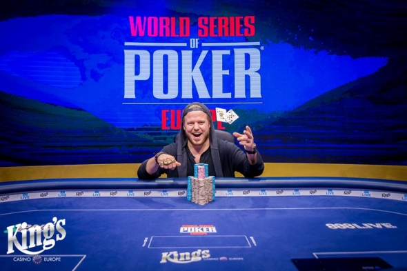 Matouš Skořepa je třetím českým vítězem rozvadovské WSOP Europe