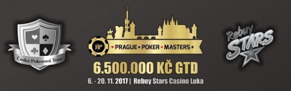 Rebuy Stars: Prague Poker Masters o 6 500 000 Kč - header