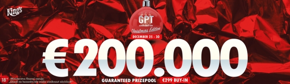 Konec roku ve znamení German Poker Tour - Christmas Edition