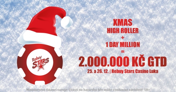 Bohaté vánoční turnaje o 2 400 000 Kč