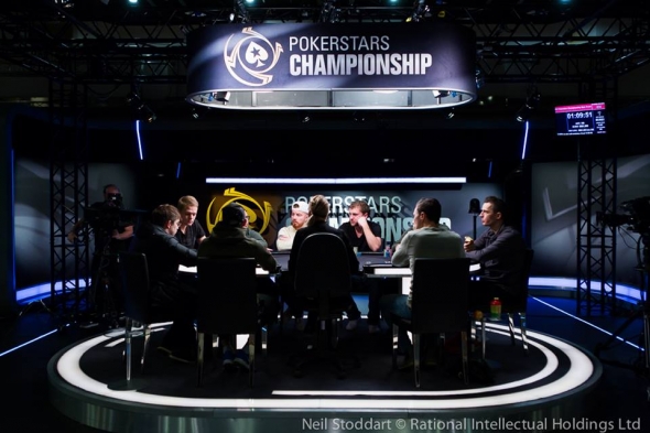 Televizní stůl PokerStars Championship Prague