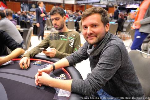 Michal Mrakeš jde do 4. dne PokerStars Championship druhý na chipech