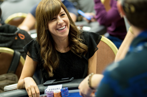 Kristen Bicknell je pokerovou hráčkou roku
