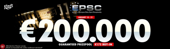 European Poker Sport Championship garantuje €200,000