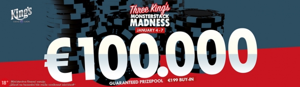 Tři králové přinesou Monster Stack o €100,000