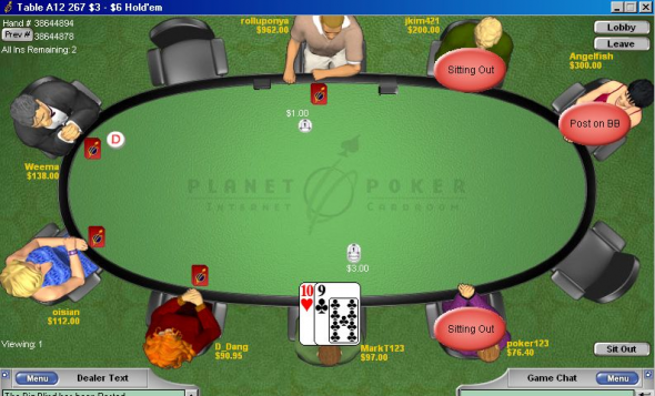 Planet Poker - první online pokerová herna o peníze