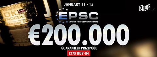 European Poker Sport Championship v King'S