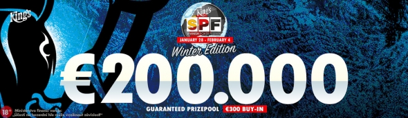 Zimní vydání Spanish Poker Festivalu o €200,000