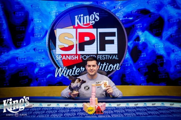 Ignacio Molina vítězí v High Rolleru SPF