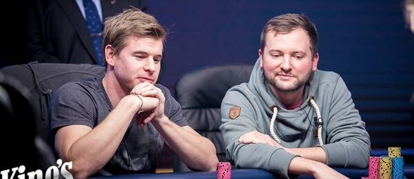 Marek Ohnisko a Michal Mrakeš na finálovém stole Warm-upu