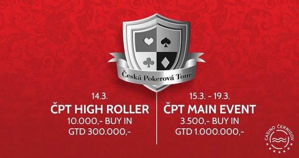 Česká Pokerová Tour v kasinu Černigov