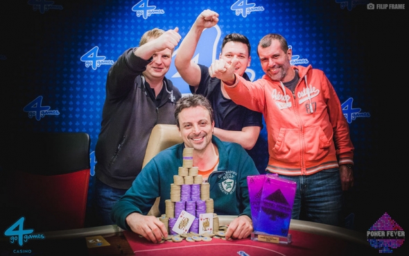 Marián Vácha vítězí v olomouckém Poker Fever Cupu