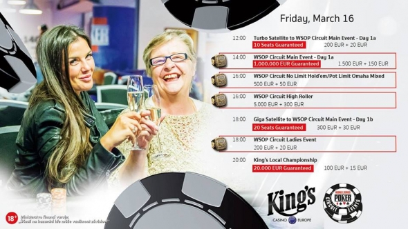 Sobotní program v King's