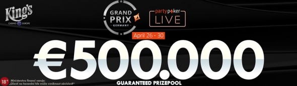 Další vydání Party Poker Live proběhne v Kings s Main Eventem o €500,000