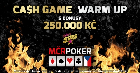 Cash Game Warm-Up o 250 000 Kč začíná v Rebuy Stars Savarin už dnes