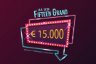 Sobotní Fifteen Grand v Aši o €15,000 GTD