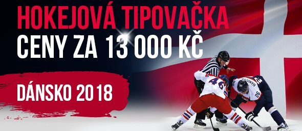 MS v hokeji 2018 v Dánsku - tipovačka o 13 000 Kč