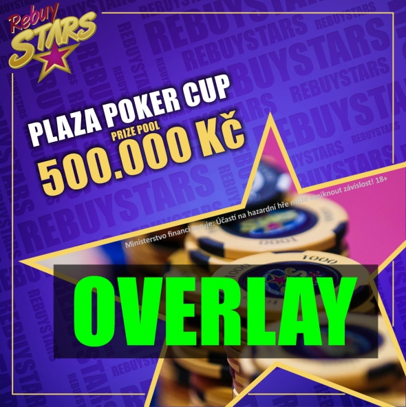Plaza Poker Cup o 500 000 Kč hlásí obří overlay