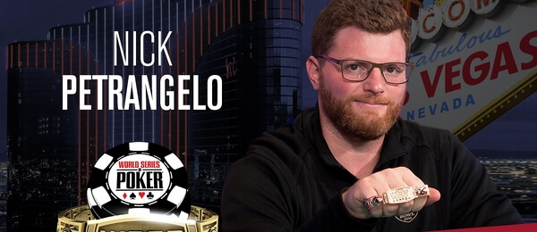 Nick Petrangelo vítězí ve $100,000 High Rolleru WSOP