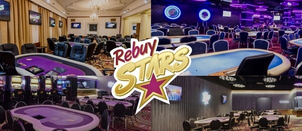 Milionové léto v casinech Rebuy Stars