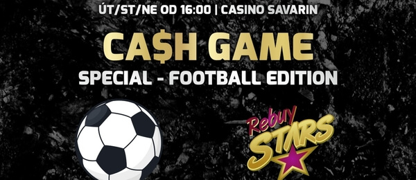 Savarin: fotbalové cash game speciály