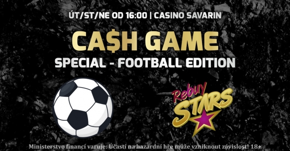 Savarin: fotbalové cash game speciály