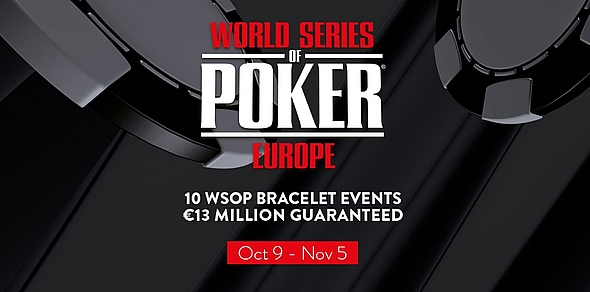 World Series of Poker Europe 2018 v King's Casinu v Rozvadově bude největší pokerovou událostí roku na půdě Evropy.